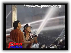 ไฟไหม้โรงงานทอผ้าย่านพระสมุทรเจดีย์