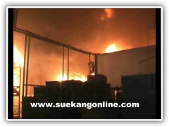 ไฟไหม้โรงงานพลาสติกวอด 10ล้านบาท