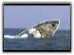 เรือล่มกลางทะเล